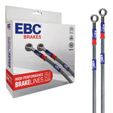 10-11 Ford F-150/SVT Raptor V8 5.4L/6.2L EBC BLA7759-6L 6 Lug w/2in Ext Stainless Steel Brake Line Kit