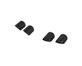 15-24 Ford Mustang 2.3L Ecoboost MBRP T5198BLK T304 SS 4in OD / 6.5in Length Quad Tip Cover Kit Black Tip