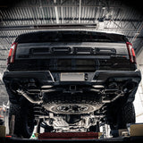 21-26 Ford F-150 Raptor & Raptor R Stainless Works FTR25CB 3in Catback System X-Pipe Crossover