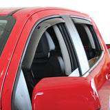 19-23 Ford Ranger Crew Cab Westin 72-88940 In-Channel Wind Deflector 4-Piece Matte Black