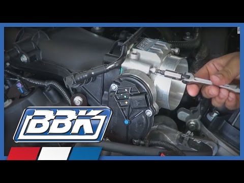 11-17 Mustang V6 BBK 1822 Power Plus Series 73mm Throttle Body