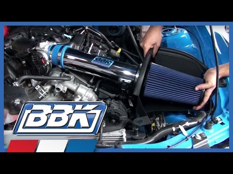 15-17 Ford Mustang V6 BBK 1846 Cold Air Intake System