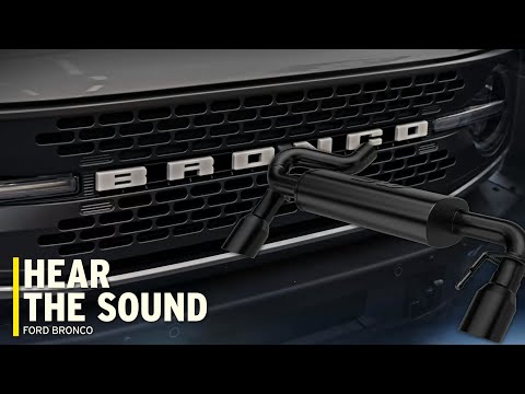 21-23 Ford Bronco 2.7L V6 Ecoboost MagnaFlow 19558 Street Series Axle-Back Performance Exhaust System