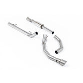 21-26 Ford F-150 SuperCrew 5.0 V8 5.5ft Bed Milltek Sports Race-Part Resonated Single Outlet Cat-Back