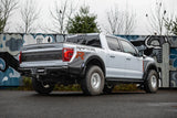 22-25 Ford F-150 Raptor 3.5L / 2023 Raptor R 5.2L MBRP S5278BLK 3 in Dual Rear Exit Turndown Axle Back - Black