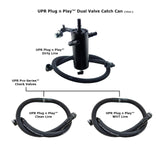 UPR 2015-2020 Ford F-150 / Raptor & 18-21 Expedition Ecoboost Dual Valve Catch Can with ECSS 5030-221-1-ECSS