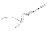 11-14 Ford F150 Borla 140416 S-Type Split Rear Exit Cat-Back Exhaust System