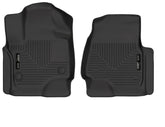 18-24 Ford Expedition Husky Liners 13341 WeatherBeater Black Front Floor Liners
