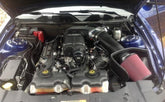 11-14 Ford Mustang GT 5.0L V8 JLT CAIBA-FMG-11 Black Textured Big Air Intake w/ Red Filter - Tune Req