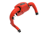 20-23 Ford Explorer ST V6 3.0L (tt) aFe 50-70076KR Momentum GT Red Edition Cold Air Intake System w/ Black Pro 5R Filters