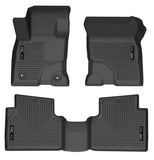 22-23 Ford Maverick(No Fit Hybrid) Husky Liners 95051 Weatherbeater Front & 2nd Seat Floor Liners-Black