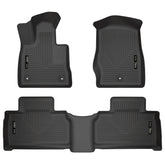 20-23 Ford Explorer Husky Liners 99321 Weatherbeater Black Front & 2nd Seat Floor Liners