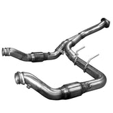 11-14 Ford F-150 3.5L V6 Kooks Headers 13533300 3in SS GREEN Cat Turbo Down Y-Pipe