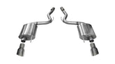 15-17 Ford Mustang GT V8 5.0L Corsa Performance 14329 3in Axle Back Exhaust Polish Dual Tips (Touring)