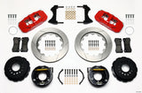 05-14 Ford Mustang Wilwood 140-10950-R AERO4 Big Brake Rear Parking Brake Kit - Red