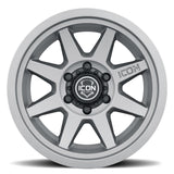 21-23 Ford Bronco ICON 1917858347CH Rebound 17 x 8.5 / 6 x 5.5 / 0mm Offset 4.75in BS 106.1mm Bore Charcoal Wheel
