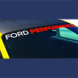 05-23 Ford Mustang Ford Racing M-1820-MR Ford Performance Windshield Banner-White and Red