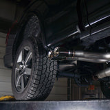 15-20 Ford F-150 Stainless Works FT15CBFT Exhaust X-Pipe Resonator Muffler Exits In Front Of Passenger Rear Tire