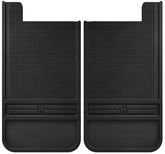Husky Liners 55100 Universal 12in Wide Black Rubber Rear Mud Flaps w/o Weight