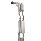 11-14 Ford Raptor SVT Super Crew Cab Kooks 13525180 3in Off Road Side Exit Exhaust w/ Black Slash Cut Tips