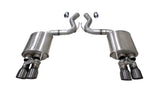 18-23 Ford Mustang GT Fastback V8 5.0L Corsa Performance 21002GNM 3in Sport Axle-Back Exhaust w/ 4in Gunmetal Tips