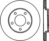 05-14 Ford Mustang GT 4.0L/4.6L V6/V8 StopTech 126.61087CSL Power Slot - Rear Left CRYO Rotor