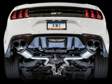 18-23 Ford Mustang GT AWE Tuning 3015-42102 (S550) Cat-back Exhaust-Touring Edition(Quad Chrome Silver Tips)
