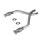 11-14 Ford Mustang V6 3.7 BBK 1461 High Flow Catted Short X-Pipe