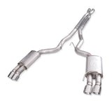 18-23 Ford Mustang GT V8 5.0L Stainless Works M18CBXPC Redline X-Pipe Performance Connect Cat-Back Exhaust