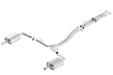 16-17 Ford Explorer Sport 3.5L EcoBoost Borla 140659 Dual Split Rear Ext SS S-Type Cat-Back Exhaust System (No Tips)