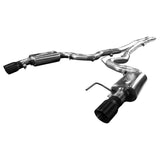15-17 Ford Mustang GT 5.0L Kooks 11514111 3" Cat-Back (X-Pipe) w/ Black Tips. Connects to OEM.