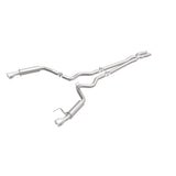 15-17 Ford Mustang 3.7L V6 MagnaFlow 19099 2.5in SS Competition Series Dual Split Cat Back Exhaust