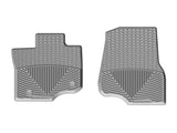 15-24 Ford F-150 SuperCab, SuperCrew WeatherTech W345GR Front Rubber Mats -Grey
