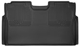 15-25 Ford F-150 SuperCrew Husky Liners 53491 X-Act Contour Black 2nd Seat Full Coverage Floor Liners