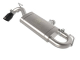 21-23 Ford Bronco Sport 1.5L L3 / 2.0L L4 AFE 49-33141-B Vulcan Series 2.5in 304 SS Axle-Back Exhaust System-Black Tip