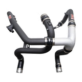 21-23 Ford Bronco 2.7L V6 (TT) EcoBoost Injen SES9301ICPWB SES Intercooler Pipes -Wrinkle Black