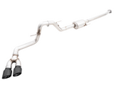 21-26 Ford F-150 AWE Tuning 3015-23059 0FG Dual Side Exit Cat-Back Exhaust - 4.5in Diamond Black Tips