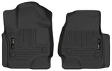 18-25 Ford Expedition / 18-19 Lincoln Navigator Husky Liners 54651 X-Act Contour Black Front Floor Liners