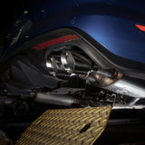 18-23 Ford Mustang GT V8 5.0L Stainless Works M18CBXPCV Redline Cat-Back Performance Connect X-Pipe w/ Active Valves