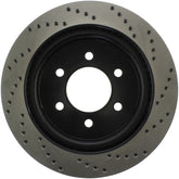 18-22 Ford Raptor StopTech 128.65153R w/ Electronic Parking Brake Sport Cross Drilled Right Rear Rotor