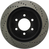 18-22 Ford Raptor StopTech 128.65153R w/ Electronic Parking Brake Sport Cross Drilled Right Rear Rotor