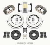 05-14 Ford Mustang Wilwood 140-12508 Forged Superlite 4R Big Brake Front Brake Kit (Race)