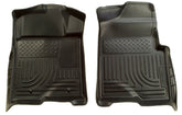 09-14 Ford F-150 Husky Liners 18331 WeatherBeater Black Front Floor Liners