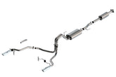 21-25 Ford F-150 5.0L V8 Borla 140865 3in Cat-Back Exhaust System Touring
