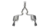 15-17 Ford Mustang GT Coupe V8 5.0L Corsa Performance 14332GNM 3in Sport Cat-Back Exhaust Dual Rear Exit w/ Gun Metal Tips