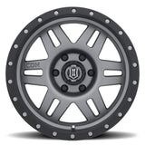 21-23 Ford Bronco / 19-23 Ranger ICON 1417858357TT Six Speed 17x8.5 6x5.5 25mm Offset 5.75in BS 108.1mm Bore Titanium Wheel