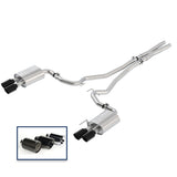 18-23 Ford Mustang GT 5.0L Ford Racing M-5200-M8EBA Cat-Back Extreme Exhaust System w/ Quad Black Chrome Tips