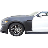 15-17 Ford Mustang Anderson Composites AC-FF15FDMU-GR-GF GT350 Style Fiberglass Front Fenders