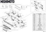 21-23 Ford Bronco V6 2.3L Mishimoto MMINT-BR23-21HKBKP High Mount INT Kit BK Core P Pipes
