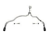 21-24 Ford F-150 5.0L V8 Corsa Performance 21143BLK 3in Xtreme Cat-Back Dual Rear Exit - Black PVD